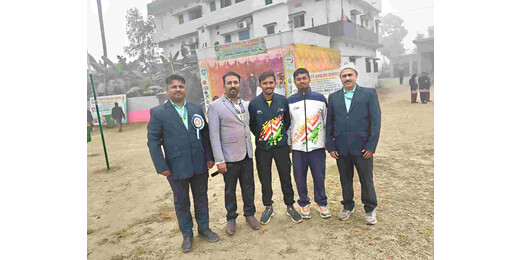 राष्ट्रीय खो-खो प्रतियोगिता के लिए अंकित का चयन, जिले में खुशी की लहर